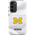 University of Michigan White Jersey Galaxy S23 Plus Pro Case