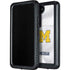University of Michigan White Jersey Galaxy S23 Plus Waterproof Case