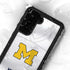 University of Michigan White Jersey Galaxy S23 Plus Waterproof Case