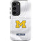 University of Michigan White Jersey Galaxy S23 Pro Case