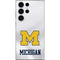 University of Michigan White Jersey Galaxy Skins