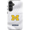 University of Michigan White Jersey Galaxy S25 Impact Case