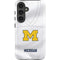 University of Michigan White Jersey Galaxy S24 Plus Impact Case