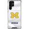 University of Michigan White Jersey Galaxy S24 Ultra Clear Case