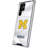 University of Michigan White Jersey Galaxy S24 Ultra Clear Case