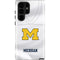 University of Michigan White Jersey Galaxy Cases