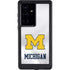 University of Michigan White Jersey Galaxy S24 Ultra Waterproof Case