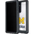 University of Michigan White Jersey Galaxy S24 Ultra Waterproof Case