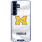 University of Michigan White Jersey Galaxy S25 Clear Case