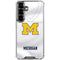 University of Michigan White Jersey Galaxy S26 Clear Case