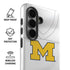University of Michigan White Jersey Galaxy S26 Impact Case