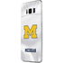 University of Michigan White Jersey Galaxy S8 Plus Skin