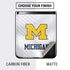 University of Michigan White Jersey Galaxy Z Flip Skin