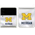 University of Michigan White Jersey Galaxy Z Flip3 5G Skin