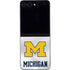 University of Michigan White Jersey Galaxy Z Flip5 5G Skin