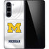 University of Michigan White Jersey Galaxy Z Fold5 5G Skin