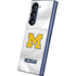 University of Michigan White Jersey Galaxy Z Fold6 Skin