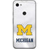University of Michigan White Jersey Google Pixel 3a Skin
