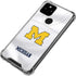 University of Michigan White Jersey Google Pixel 5 Clear Case