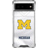 University of Michigan White Jersey Google Pixel 6 Clear Case