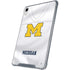 University of Michigan White Jersey iPad 11th Gen (2025) Clear Case