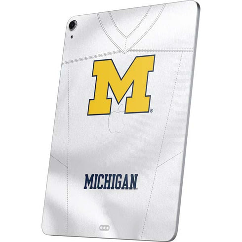 University of Michigan White Jersey Apple iPad Air Skin