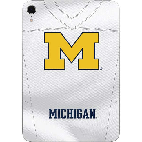 University of Michigan White Jersey Apple iPad Mini Skin