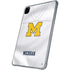 University of Michigan White Jersey iPad Pro 11in (2024) Clear Case