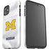 University of Michigan White Jersey iPhone 11 Impact Case