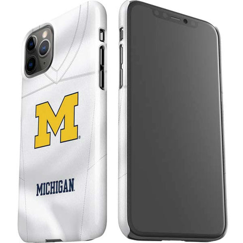 University of Michigan White Jersey iPhone 11 Pro Lite Case