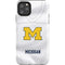 University of Michigan White Jersey iPhone 11 Pro Max Impact Case
