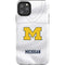 University of Michigan White Jersey iPhone Cases