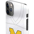University of Michigan White Jersey iPhone 11 Pro Max Lite Case
