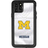 University of Michigan White Jersey iPhone 11 Pro Waterproof Case