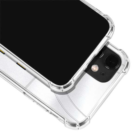 University of Michigan White Jersey iPhone 12 Mini Clear Case
