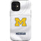 University of Michigan White Jersey iPhone 12 Mini Impact Case