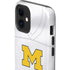 University of Michigan White Jersey iPhone 12 Mini Impact Case