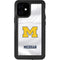 University of Michigan White Jersey iPhone 12 Mini Waterproof Case