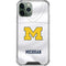 University of Michigan White Jersey iPhone 12 Pro Clear Case
