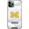 University of Michigan White Jersey iPhone 12 Pro Max Clear Case