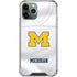 University of Michigan White Jersey iPhone 12 Pro Max Clear Case