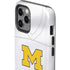 University of Michigan White Jersey iPhone 12 Pro Max Impact Case