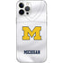 University of Michigan White Jersey iPhone 12 Pro Max Skin