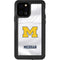 University of Michigan White Jersey iPhone 12 Pro Waterproof Case