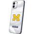 University of Michigan White Jersey iPhone 12 Skin