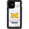 University of Michigan White Jersey iPhone 12 Waterproof Case