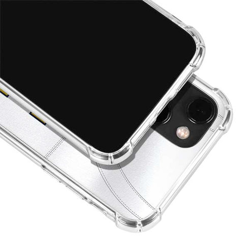 University of Michigan White Jersey iPhone 13 Mini Clear Case