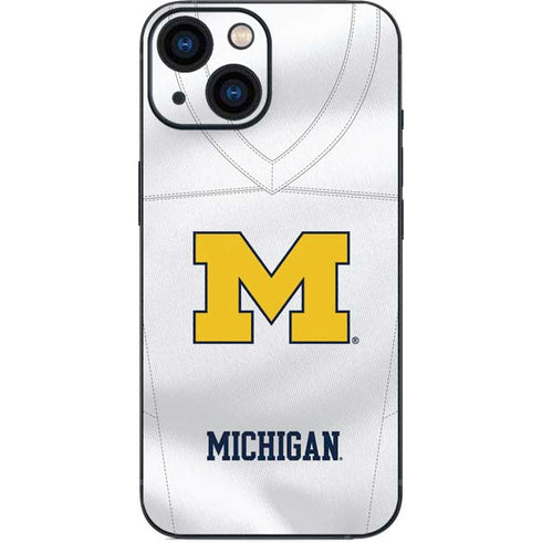University of Michigan White Jersey iPhone 13 Mini Skin