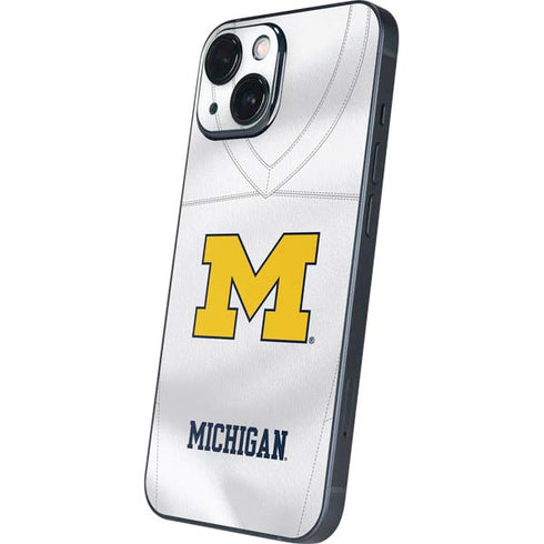 University of Michigan White Jersey iPhone 13 Mini Skin