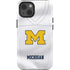 University of Michigan White Jersey iPhone 14 Impact Case